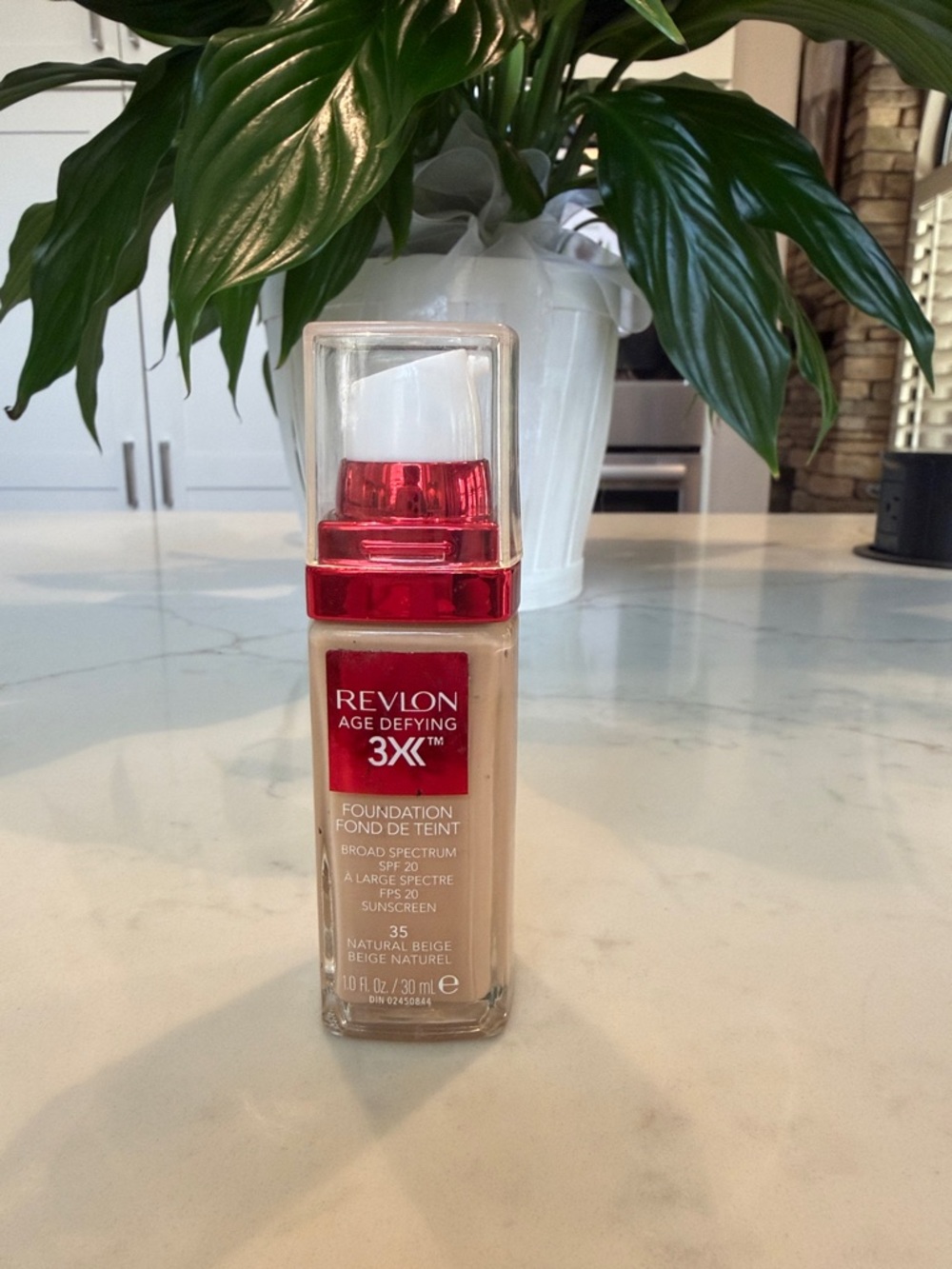 Revlon Age Defying 3X Foundation - Natural Beige with Red Accents